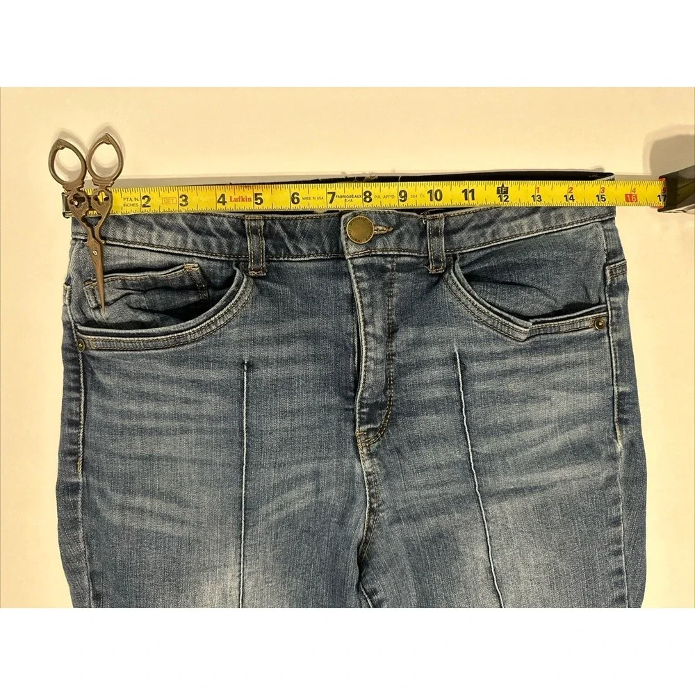 Democracy Ab Technology Size 10 Skinny Jeans Medium Mid Rise Casual - Picture 14 of 14